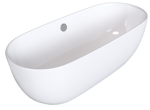 Ванна акриловая Grossman Classic GR-2401 150х75 отдельностоящая овальная с ножками